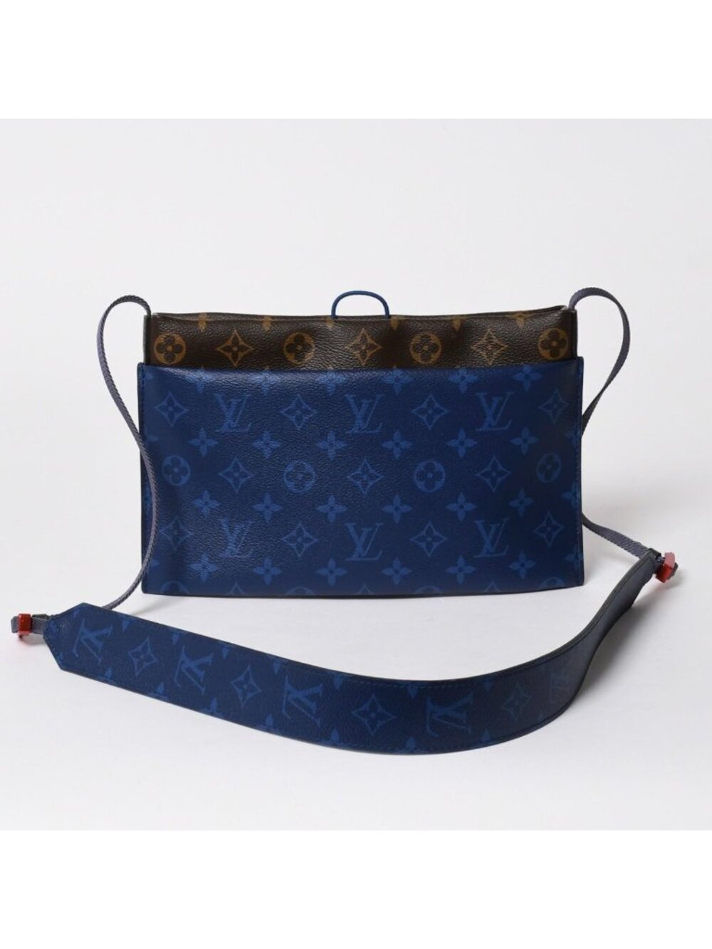 Louis Vuitton Pacific Split Crossbody Monogram Cobalt Blue